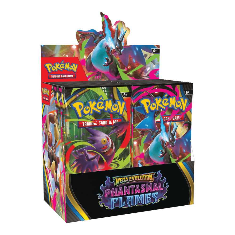 Pokémon TCG Mega Evolution Phantasmal Flames Booster Box